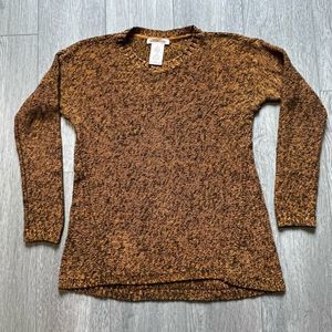 Philosophy Republic Clothing Knit Sweater Gold Yellow Brown Small